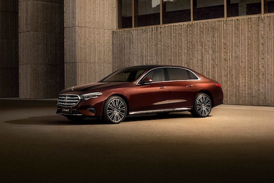 Since the sale of 475,000 yuan, four new models of Mercedes-Benz long-wheelbase E-Class sedan have been launched _fororder_image002